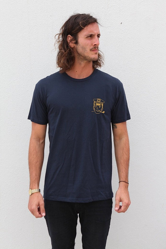 Salty Sea Dogs Tee - Navy