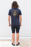 Anchors Tee - Navy