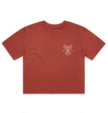 Airwaves Crop - Coral