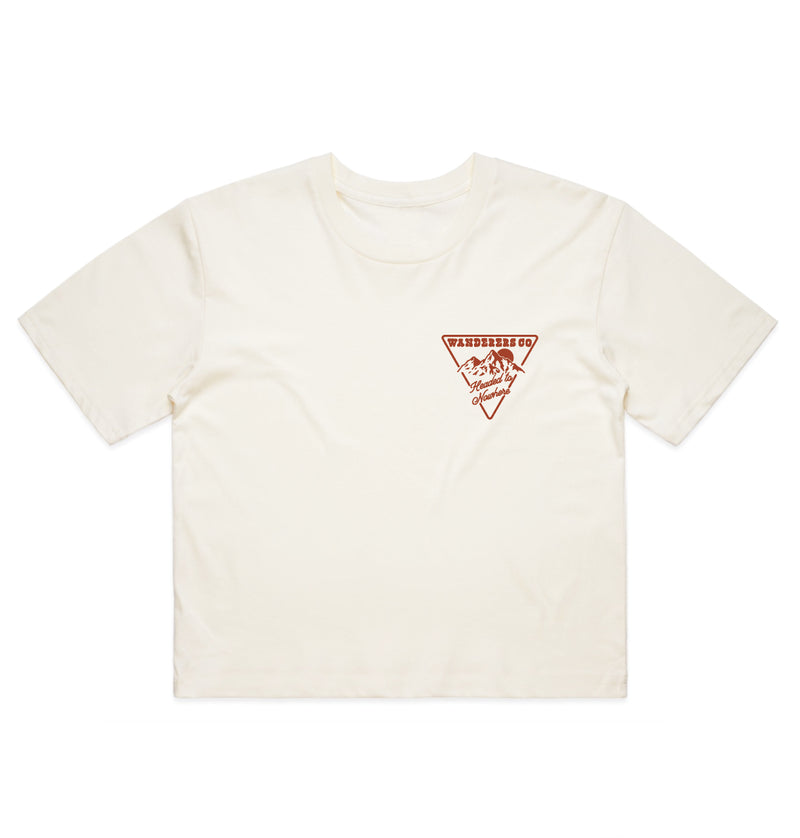 Headed to Nowhere Crop - Natural