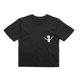 Dead Stoked Crop - Black