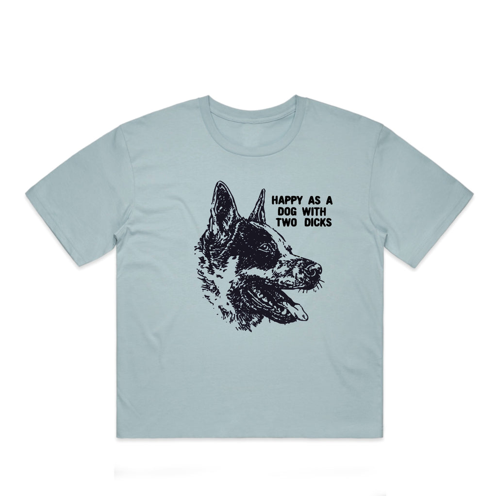 Happy As Crop - Pale Blue