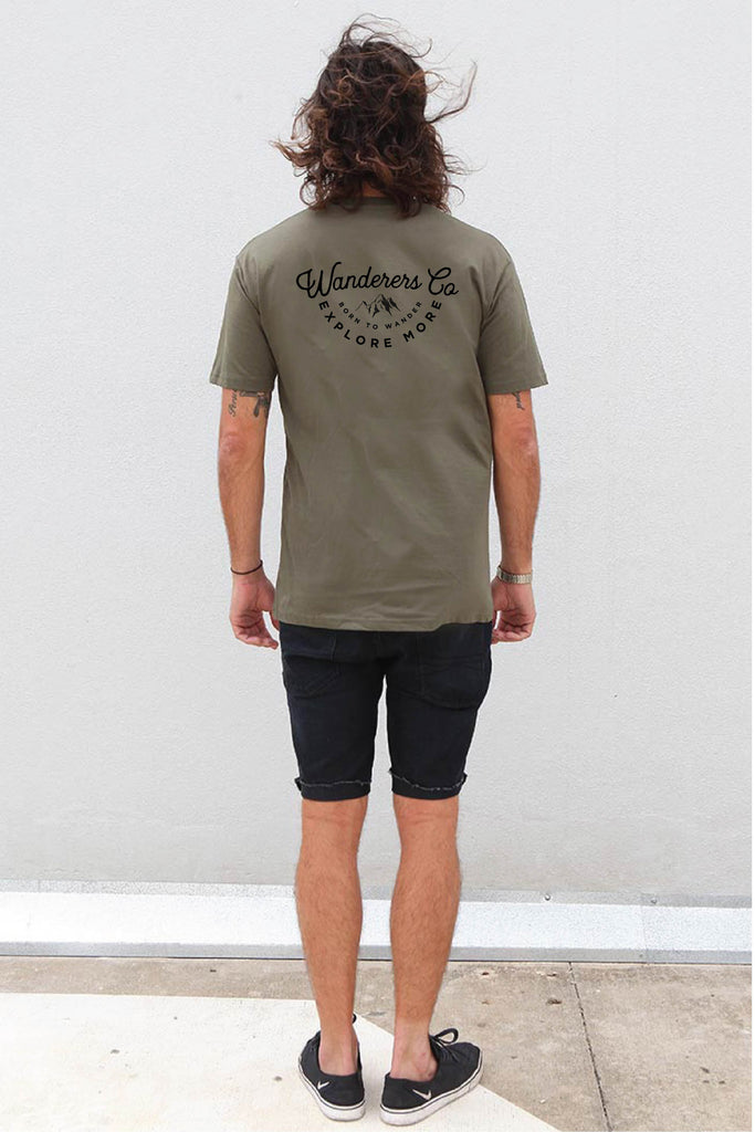 Explore More Tee - Army Green