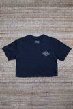 Surf Club Crop - Navy