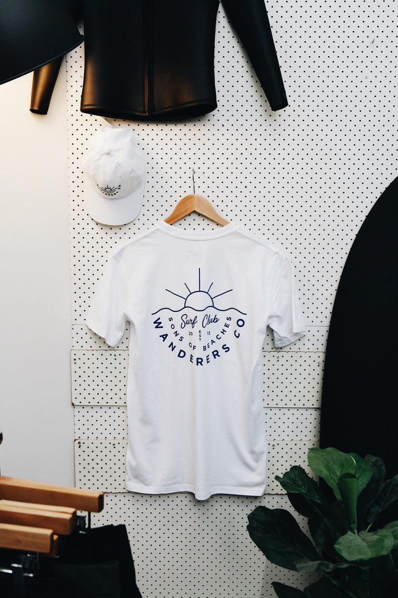 Surf Club Tee - White