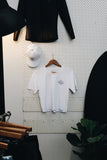 Surf Club Crop - White