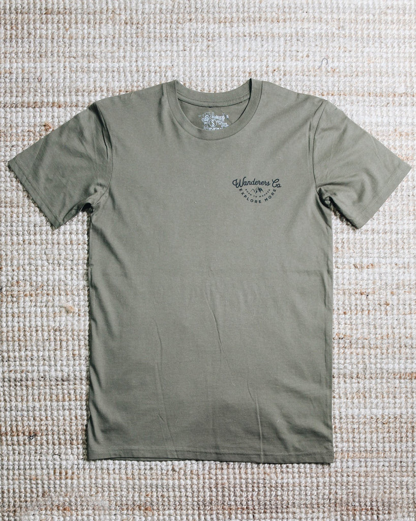Explore More Tee - Army Green