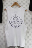 Surf Club Muscle Tee - White
