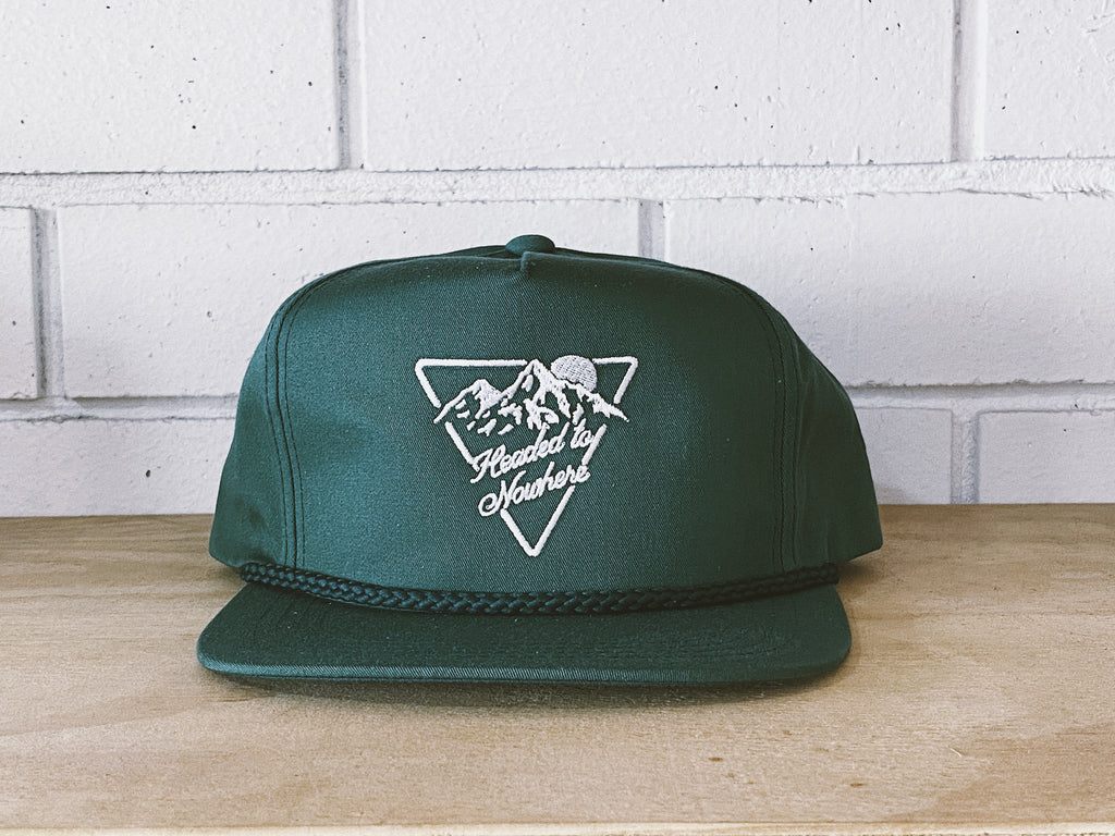 Headed to Nowhere Classic Snapback - Spruce Green