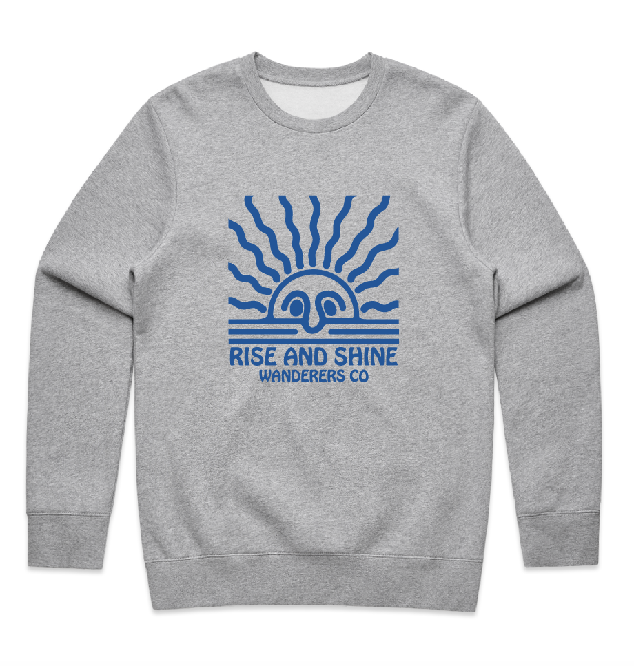 Rise and Shine Sweatshirt - Grey Marle