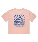 Rise and Shine Crop - Pink