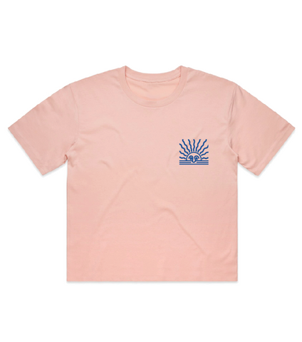 Rise and Shine Crop - Pink