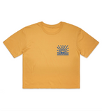 Rise and Shine Crop - Mustard
