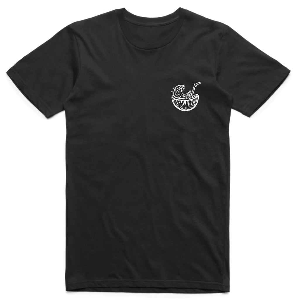 Stoke-O-Nut - Black Tee