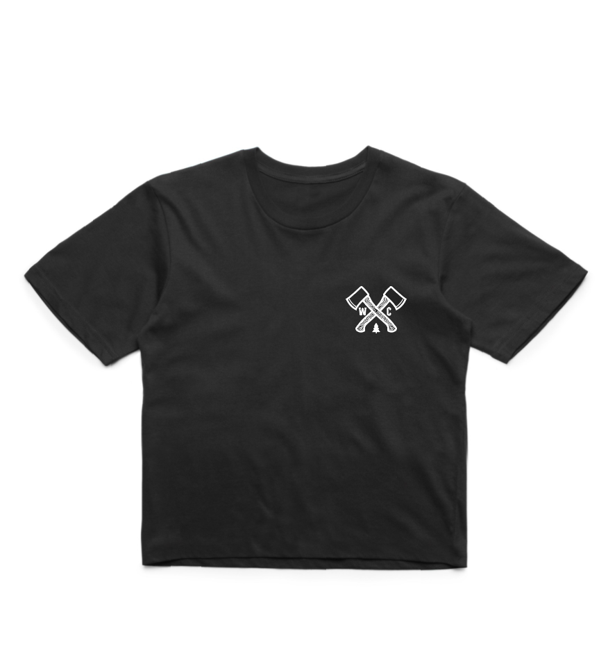 Outdoor Society Crop - Black