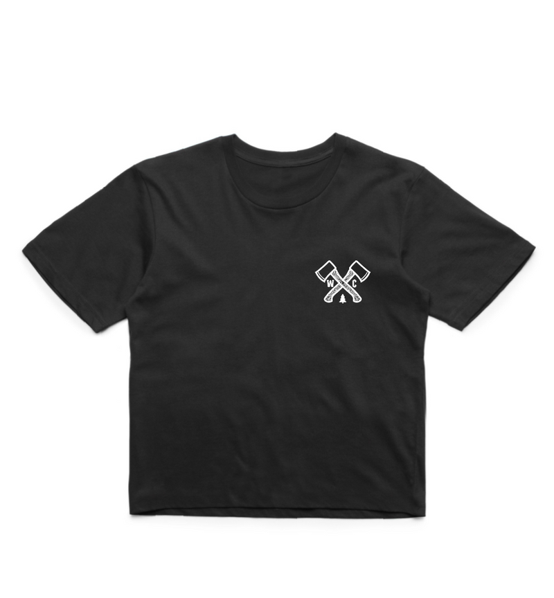 Outdoor Society Crop - Black
