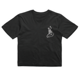 Died to Ride Crop - Black