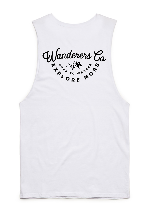 Explore More Muscle - White