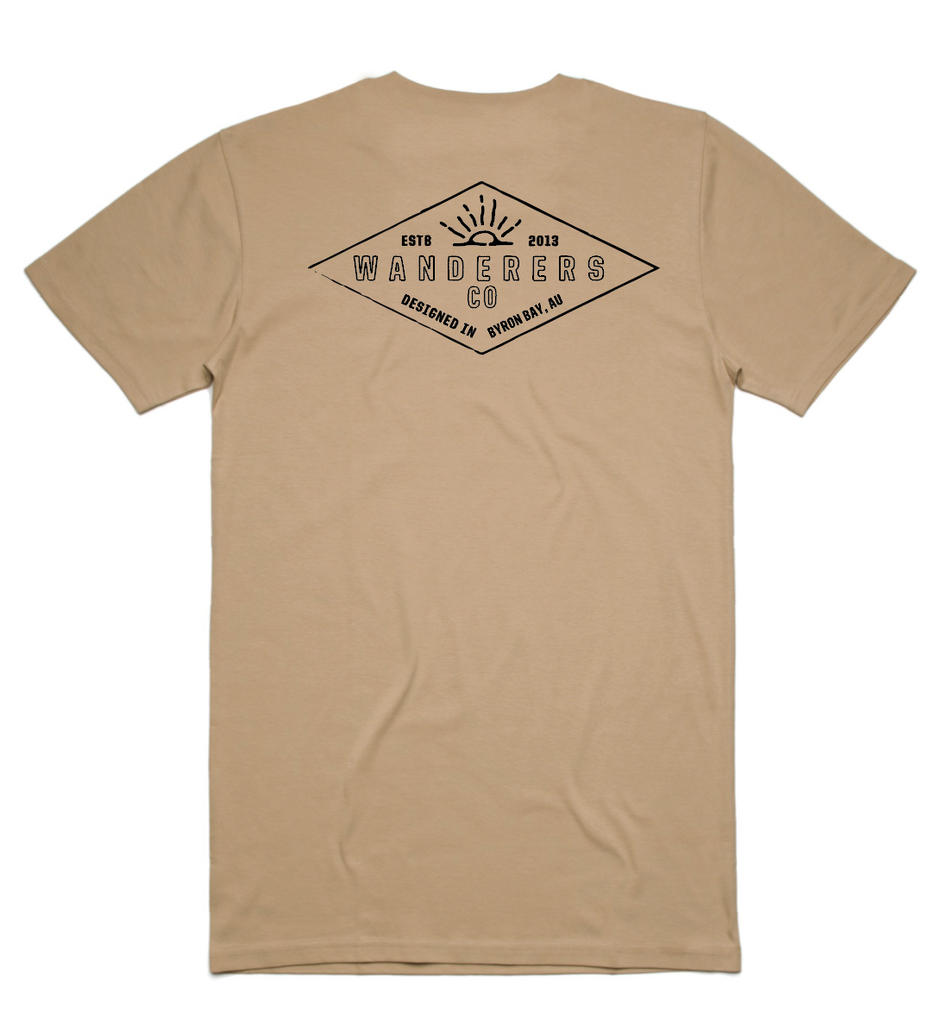 Diamond Tee - Tan