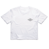 Diamond Crop - White
