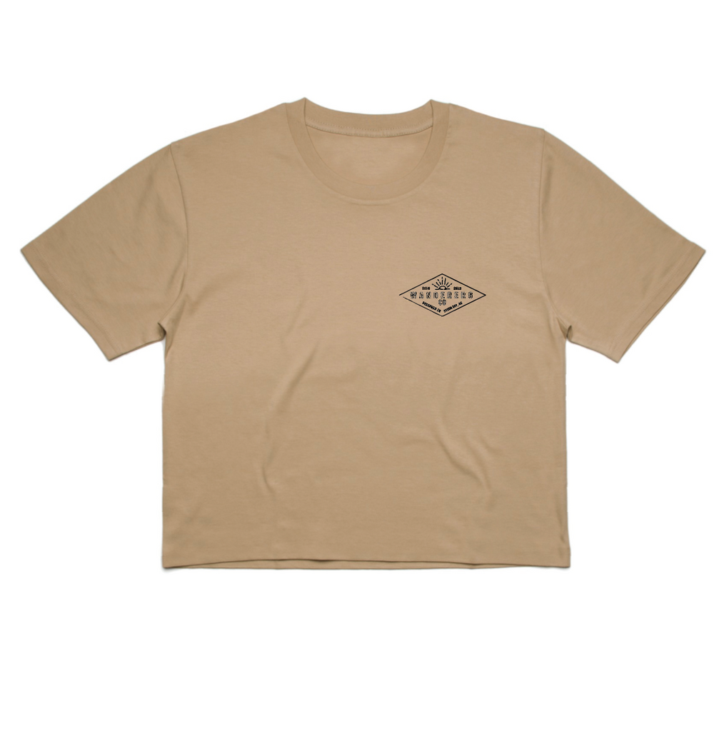 Diamond Crop - Tan