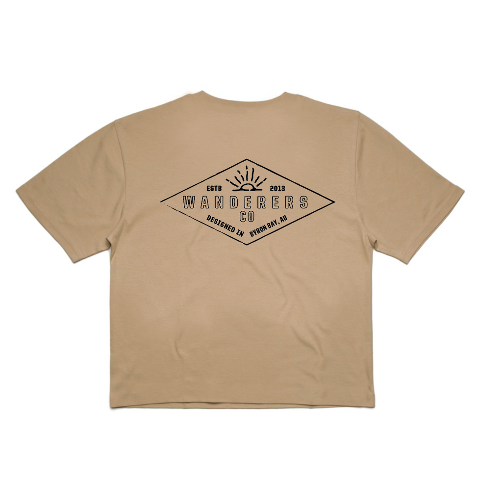 Diamond Crop - Tan