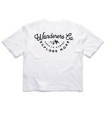 Explore More Crop - White