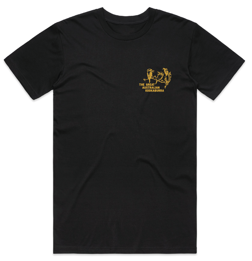 Kookaburra T-Shirt - Black
