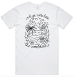 Wish You Were Here Tee - White