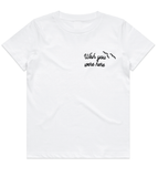 Wish You Were Here Kids Tee - White