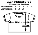 Weekend Wanderers Crop - Black