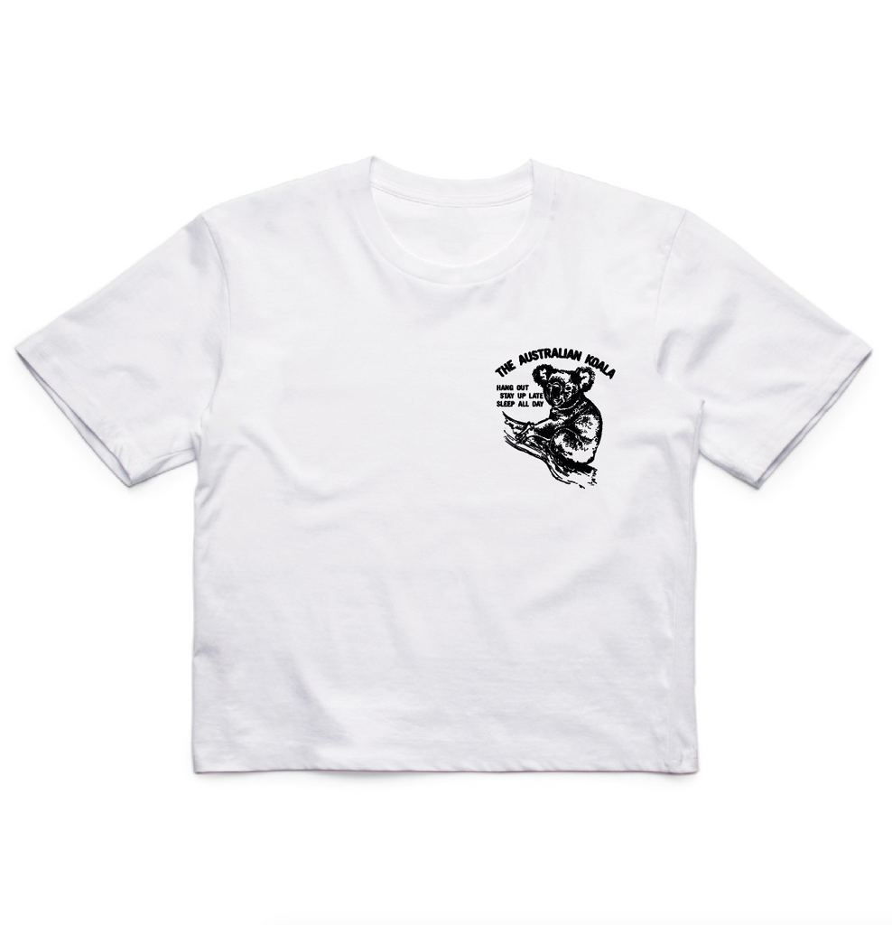 Koala Crop - White