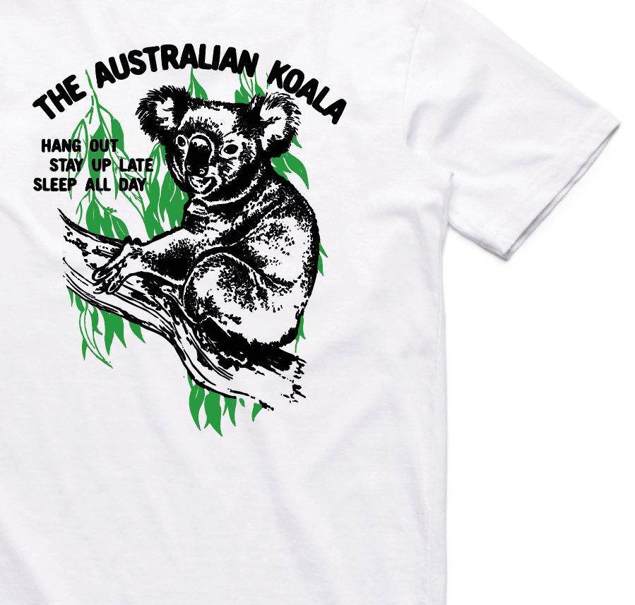 Koala Tee - White