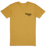 No Frills Frilled-Neck Lizard Tee - Mustard