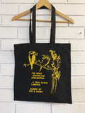 Kookaburra Black Tote Bag