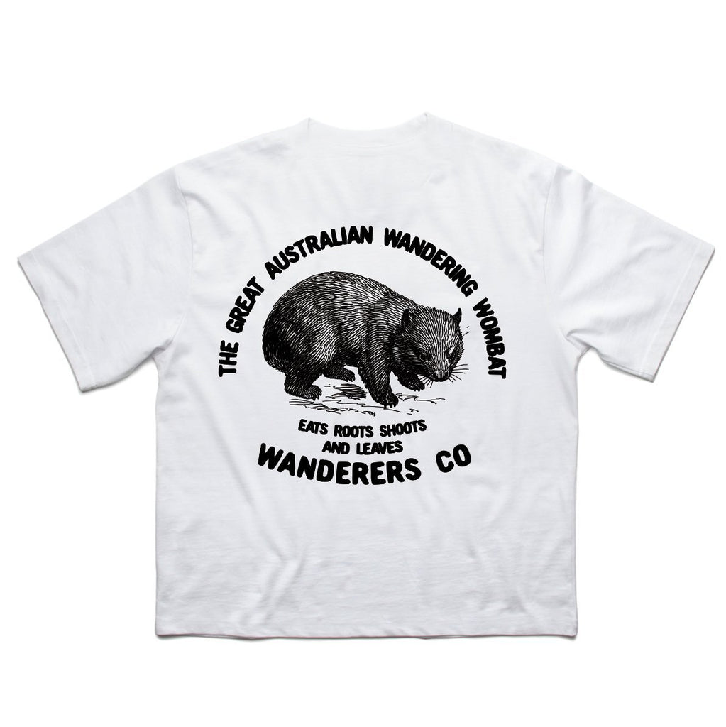 Wombat Crop - White