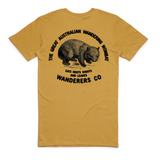 Wombat Tee - Mustard