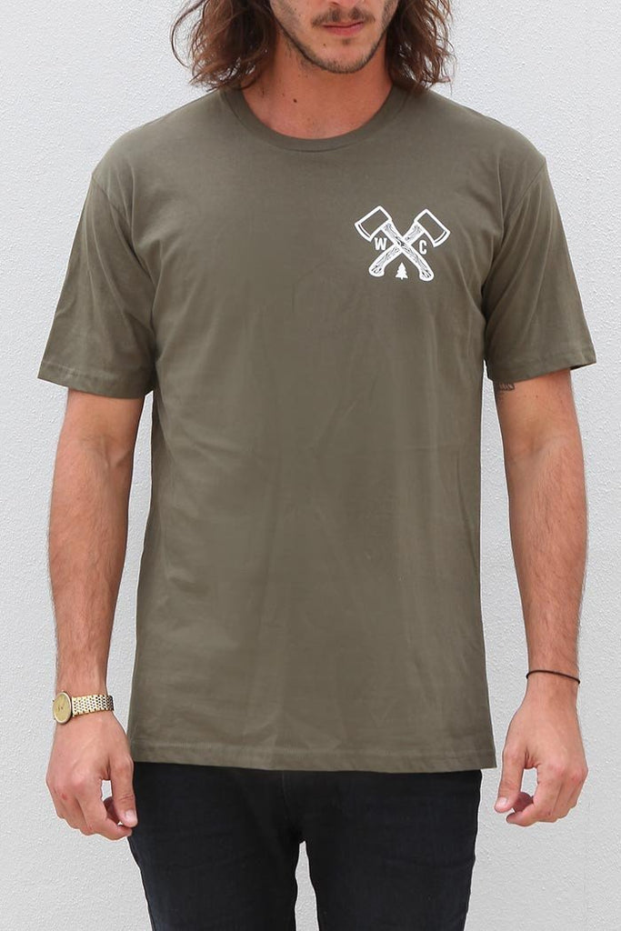 Outdoor Society Tee - Army