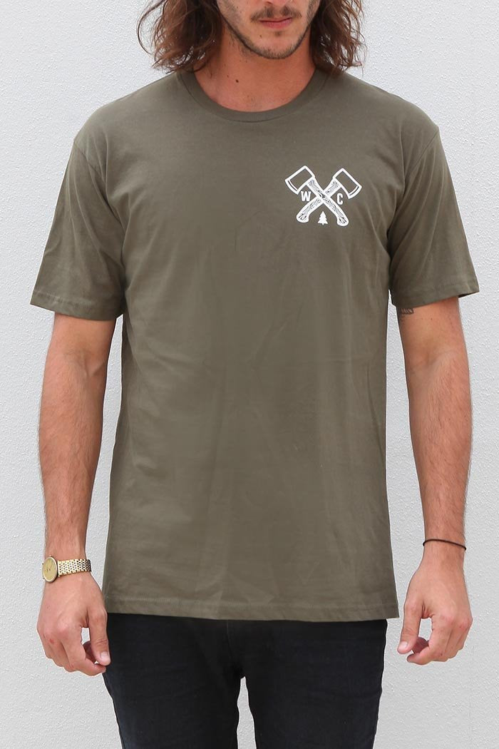 Outdoor Society Tee - Army