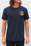 Anchors Tee - Navy