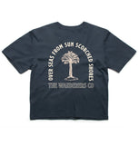 Sun Scorched - Navy Crop