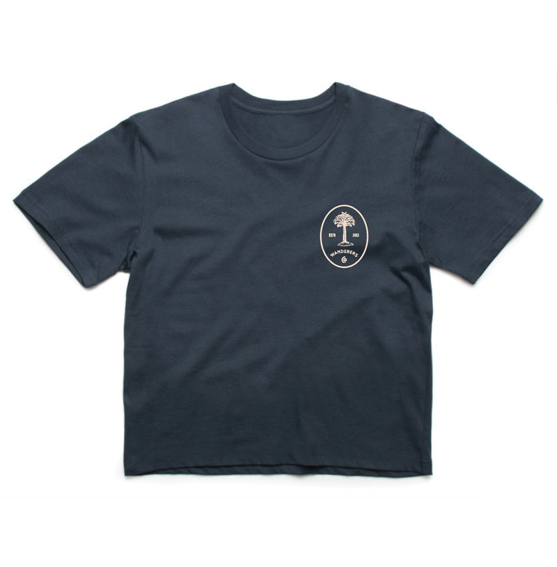 Sun Scorched - Navy Crop