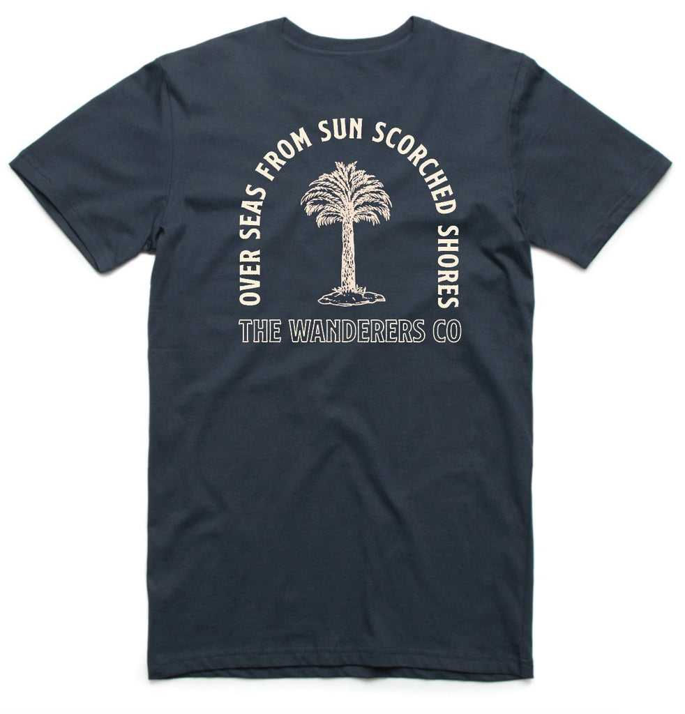 Sun Scorched - Navy Tee