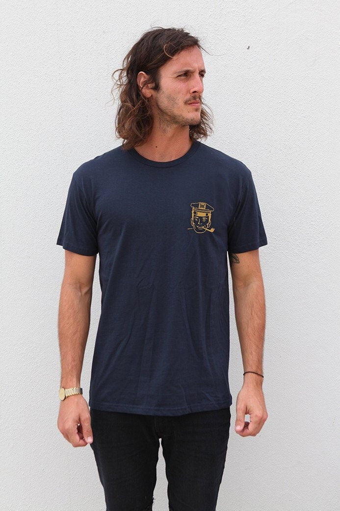 Salty Sea Dogs Tee - Navy
