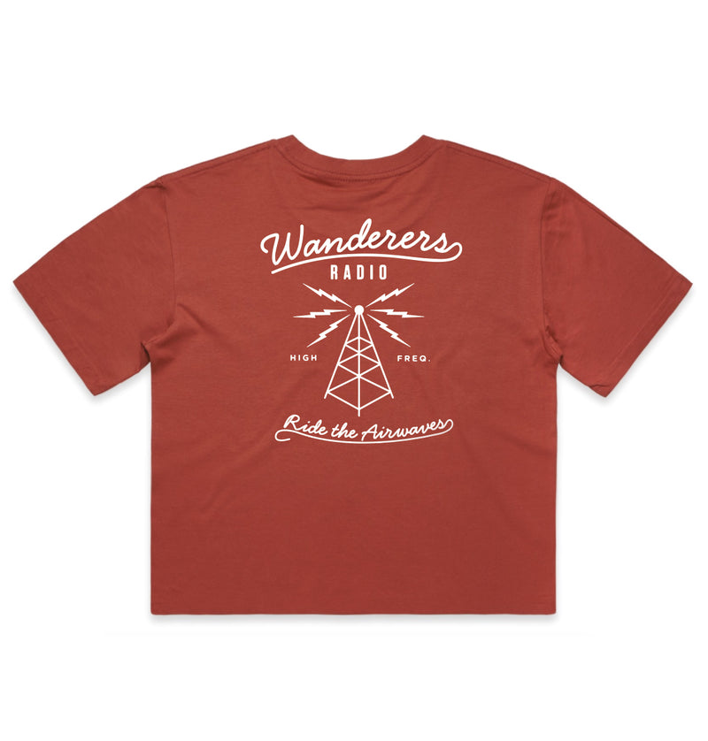 Airwaves Crop - Coral