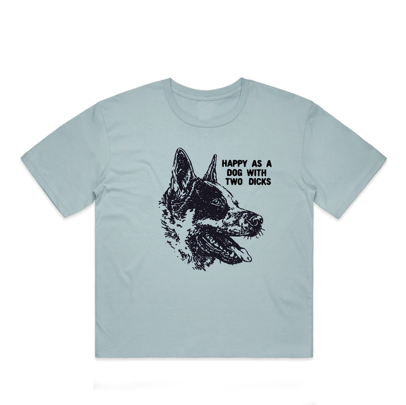 Happy As Crop - Pale Blue