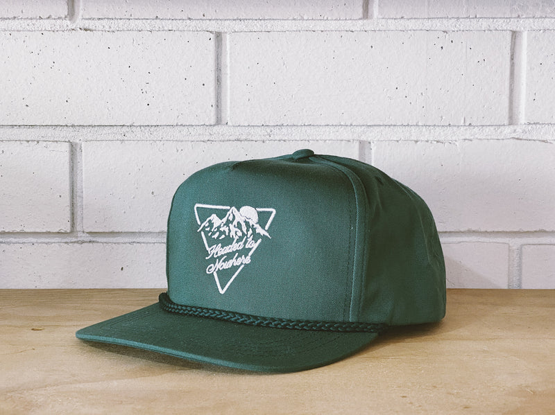 Headed to Nowhere Classic Snapback - Spruce Green