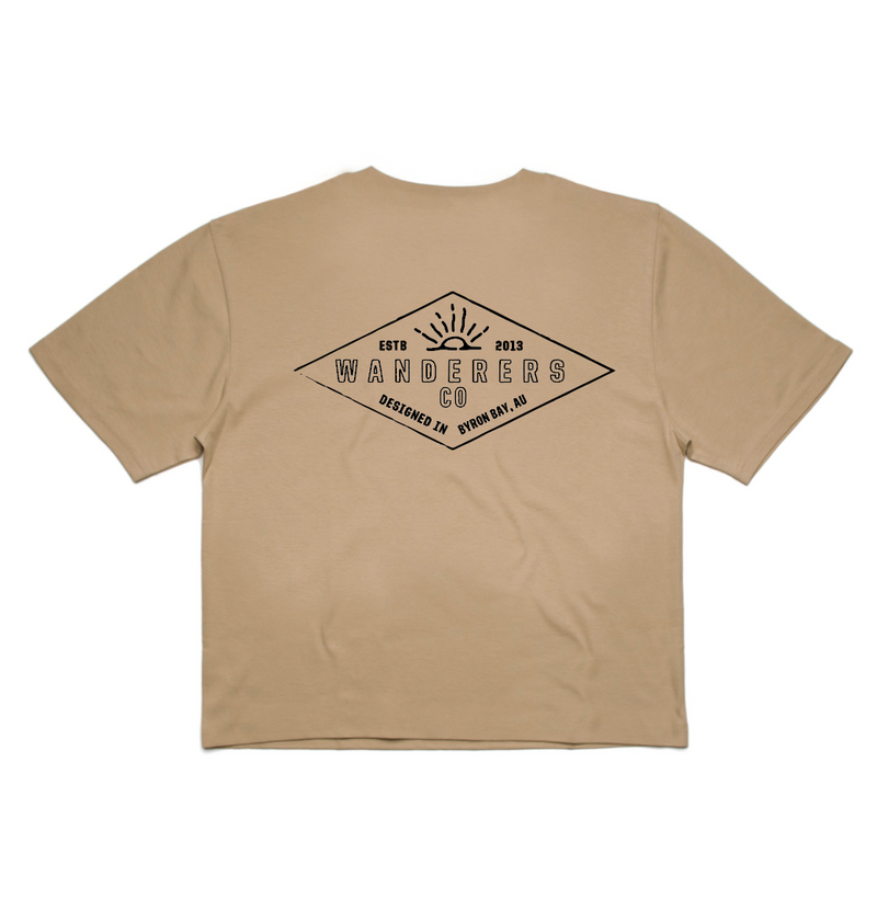 Diamond Crop - Tan