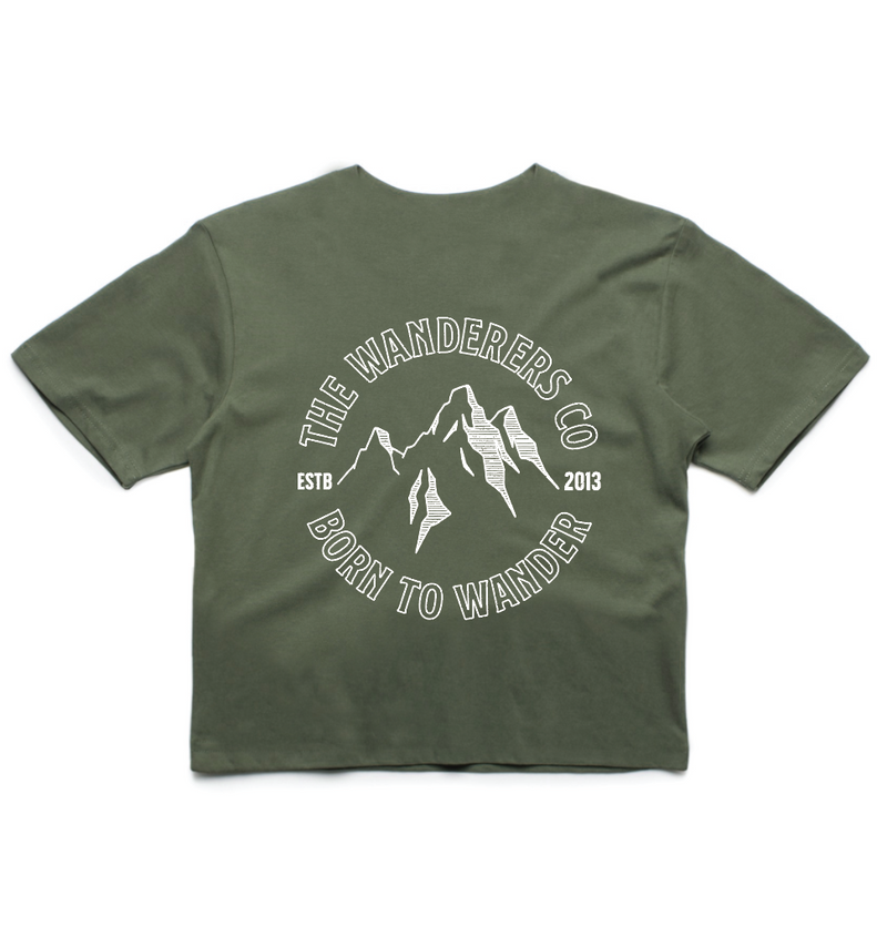 Outline Crop - Green