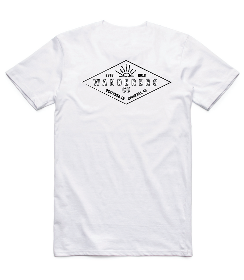 Diamond Tee - White